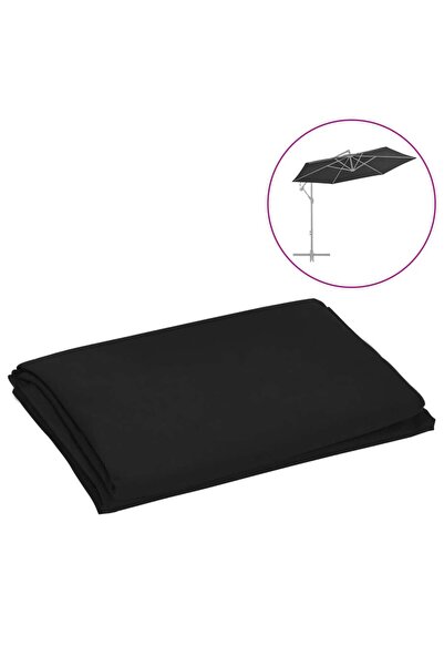 Concept Pânză de schimb umbrelă de soare, negru, 300 cm