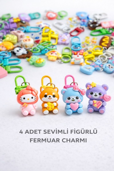 Jack Ferrero Mini Charm/Figure Zipper Ornament/Bell Bag Pieces/Charm/Keychain...