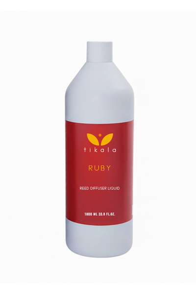 tikala Bambu Çubuklu Oda Kokusu Kristal Yenileme Likiti Ruby - 1000 ML | Refi...