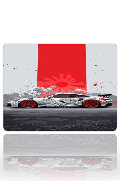 urzuva Araba Modelleri JDM Legend Gaming Oyuncu XL Mouse Pad Dikişli Mousepad...