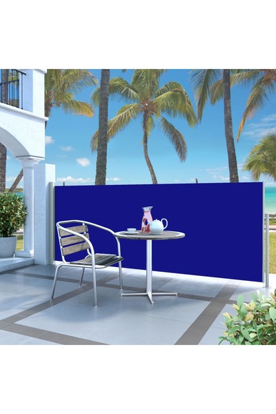 Concept Αναδιπλούμενη πλαϊνή τέντα, μπλε, 120x300 εκ.