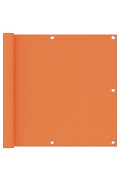 Concept Πορτοκαλί μουσαμάς μπαλκονιού 90x400 εκ. ύφασμα Oxford