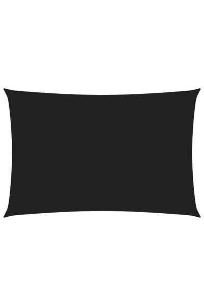 Concept Parasolar, negru, 2x4,5 m, țesătură oxford, dreptunghiular