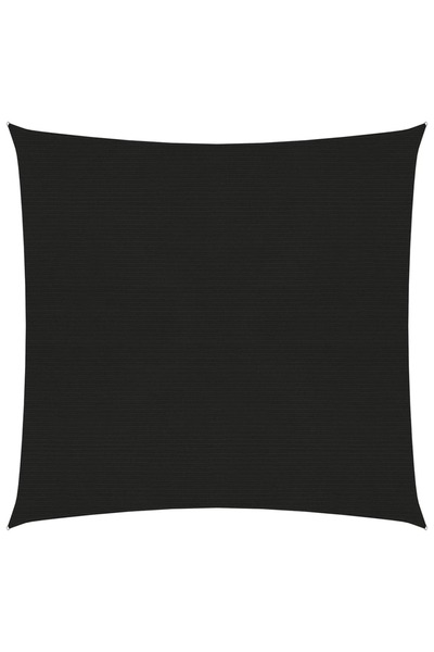Concept Pânză parasolar, negru, 4x4 m, HDPE, 160 g/m²