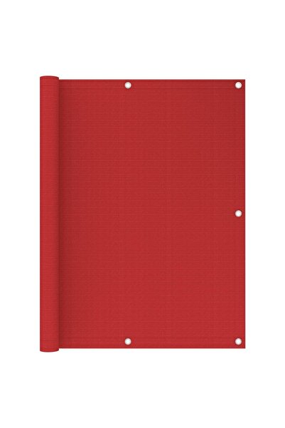 Concept Balcony screen, red, 120x500 cm, HDPE