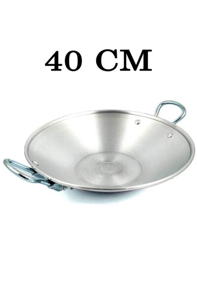 Tiesa Home Aluminum Anodized Thick Sheet Roasting and Pancake Pan 40 cm