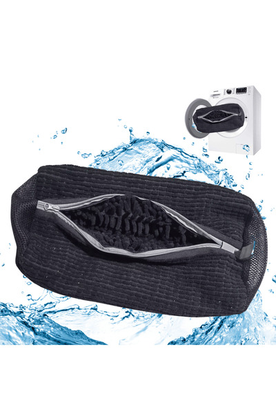 HASEPE Sac Spalat Incaltaminte 39x19cm, Protectie Pantofi, Fibra Moale, Fermo...