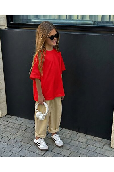 E-ROMA Plain Unisex Children's T-Shirt 3Gh1