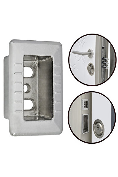 ALETÇANTAM Çelik Kapı Alt Kilit Dili Karşılığı Küçük Damak Metal İç Karşılık ...