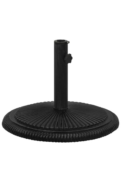 Concept Bază de umbrelă, negru, 45x45x30 cm, fontă