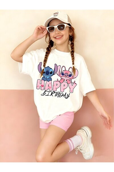 BENROMA تي شيرت للأطفال مطبوع عليه عيد ميلاد سعيد 3GH3