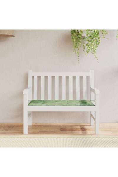 Concept Pernă bancă de grădină model frunze, 120x50x3 cm, textil oxford