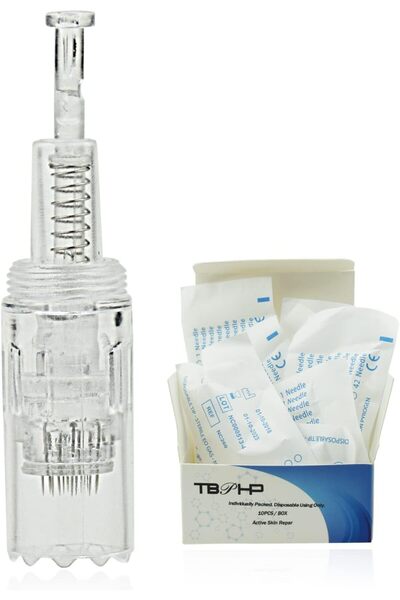 TBPHP Cartuș cu ac cu șurub Derma Pen cu 12 pini pentru M1/P10/P20/P20RL (10 ...