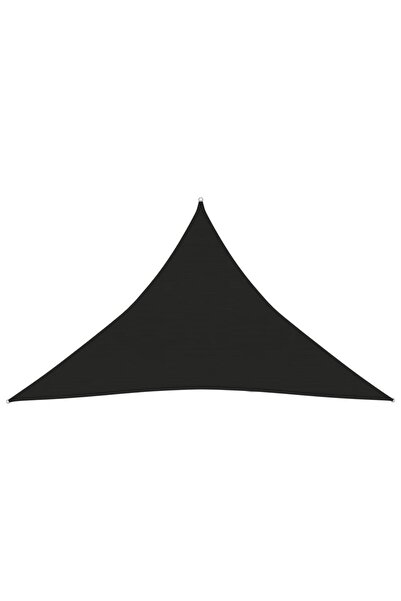 Concept Sunshade fabric, black, 3.5x3.5x4.9 m, HDPE, 160 g/m²