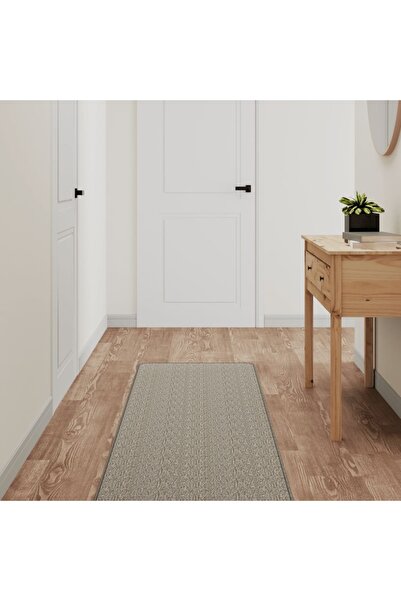 Concept Covor traversă aspect sisal, gri taupe, 50x200 cm