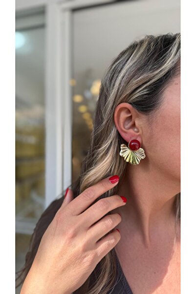 Nole&Co. Stone Steel Earrings