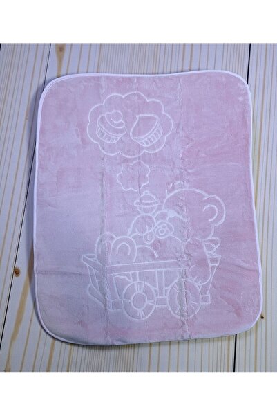 Your Baby Store Thick baby blanket – pink, 100×120 cm