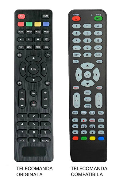 OEM Compatible replacement remote control for CABLETECH TV PIL0327 (674)