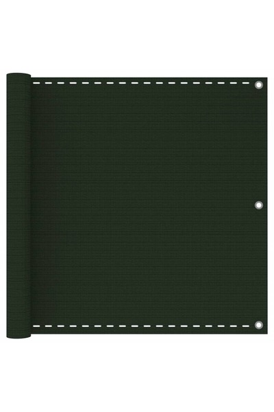 Concept Balcony screen, dark green, 90x400 cm, HDPE