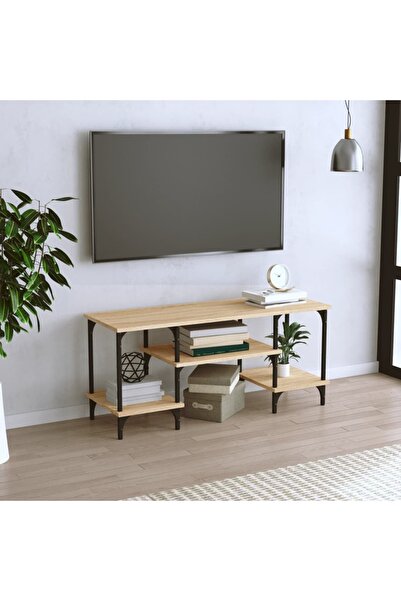 Concept Comodă TV, stejar sonoma, 102x35x45,5 cm, lemn prelucrat