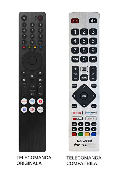 OEM Telecomanda inlocuitoare compatibila TV TCL 40V5C (665)