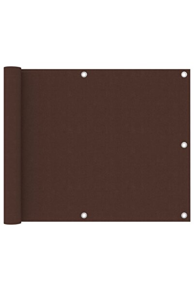 Concept Paravan de balcon, maro, 75 x 300 cm, țesătură oxford