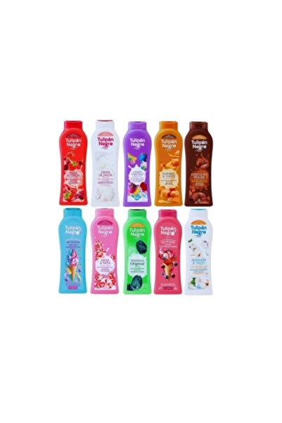 Tulipan Negro Promo Pack 10 X Tulipan Shower Gel Assorted Scents 650ml