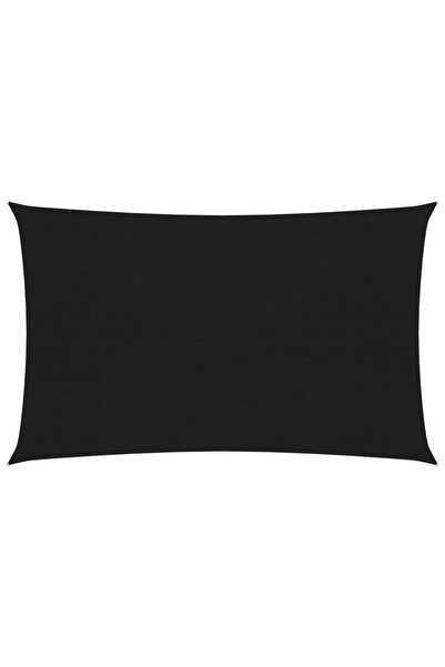 Concept Sunshade fabric, black, 5x7 m, HDPE, 160 g/m²