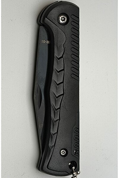 Keskin Adam Alaska SDR-51 15 CM Mat Siyah Paslanmaz Çelik Kamp Outdoor Mini C...