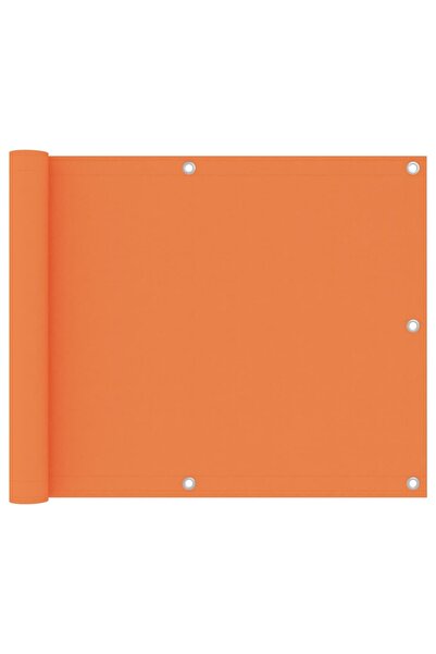 Concept Paravan de balcon, portocaliu, 75 x 500 cm, țesătură oxford