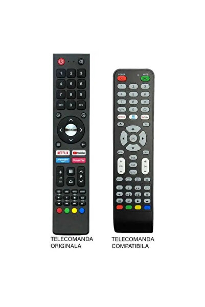OEM Replacement remote control compatible with Saba SA40S77A11 Blaupunkt TV c...