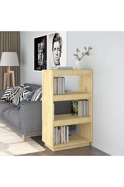 Concept Βιβλιοθήκη/διαχωριστικό δωματίου, 60x35x103 cm, μασίφ ξύλο πεύκου