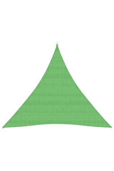 Concept Sunshade fabric, light green, 4x4x4 m, HDPE, 160 g/m²