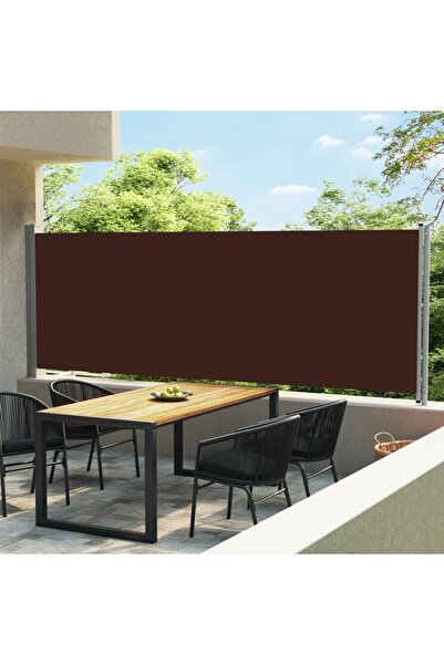 Concept Αναδιπλούμενη τέντα βεράντας, καφέ, 600 x 160 εκ.