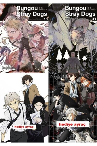 Gerekli Şeyler Yayıncılık Bungou Stray Dogs 10-11 (2 KİTAP - AYRAÇ HEDİYELİ)