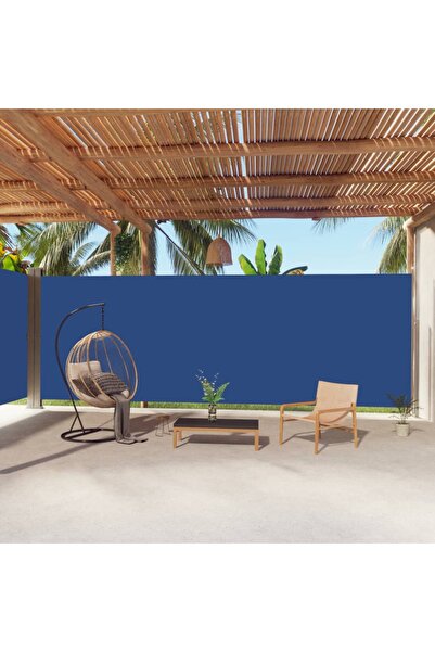 Concept Αναδιπλούμενη πλαϊνή τέντα, μπλε, 220x1000 εκ.