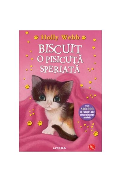 Litera Biscuit, o pisicuță speriată