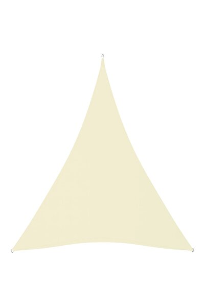 Concept Pânză parasolar crem 5x7x7 m, țesătură oxford, triunghiular
