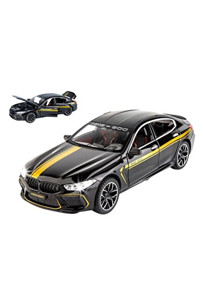 OEM Metal car type BMW M8, Sounds, Lights, Moving doors, Horn, Pull-Back, 21c...