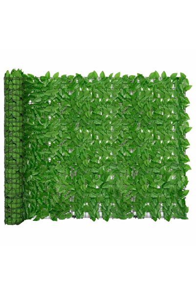 Concept Paravan de balcon, frunze verzi, 500x150 cm