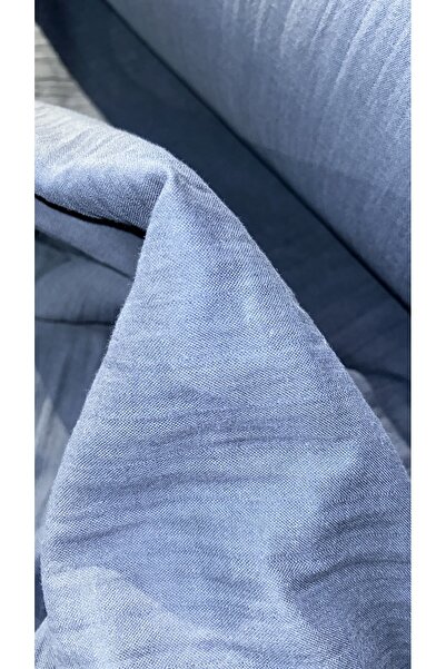 feminen Muslin Double Layer Navy Blue