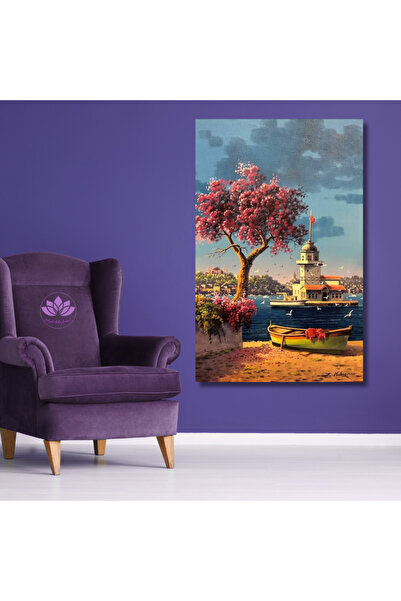 Empressco Renkli Baskılı Sayılarla Boyama Hobi Seti (Çerçeveli) 40x50 cm: Kız...