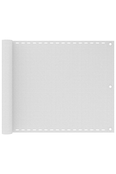 Concept Paravan de balcon, alb, 75x300 cm, HDPE