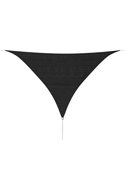 Concept Triangular HDPE sunshade fabric 3.6x3.6x3.6 m, anthracite