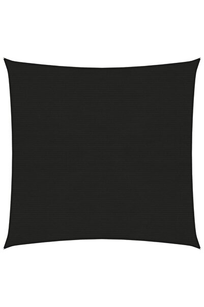 Concept Sunshade fabric, black, 7x7 m, HDPE, 160 g/m²