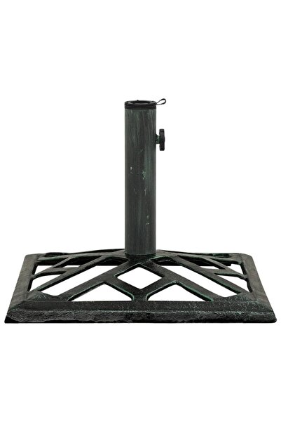 Concept Bază de umbrelă, verde, 44x44x31 cm, fontă