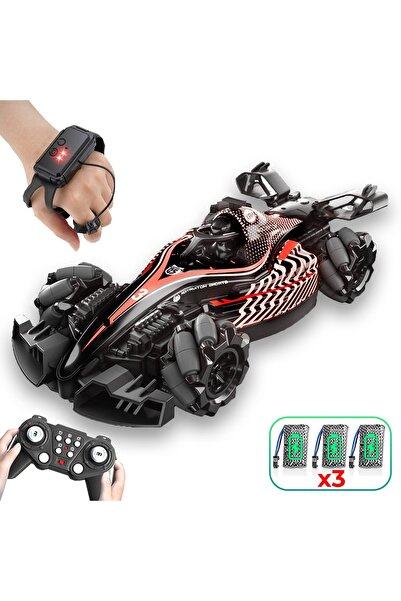 Timebox Mașină de drift F1 cu telecomandă și senzor de gesturi, lumini spray ...