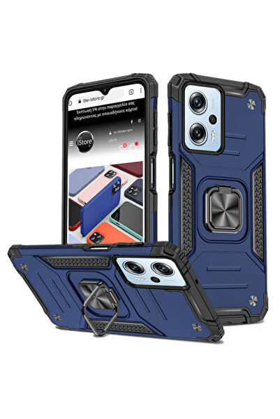 Orso Θήκη Armor Ringstand Blue Xiaomi Redmi 12 4G/5G