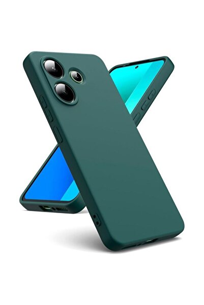 Orso Θήκη Λάστιχο Μετάξι Σκούρο Πράσινο Xiaomi Redmi 13