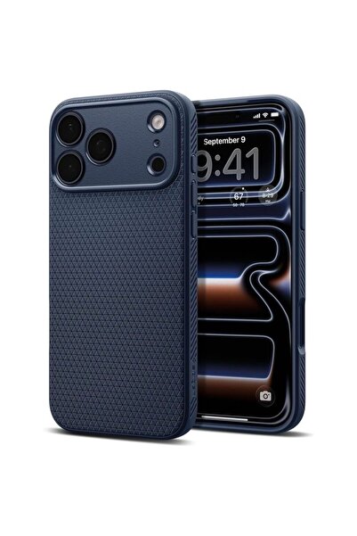 Spigen Θήκη Liquid Air Matte Navy Blue iPhone 17 Pro Max